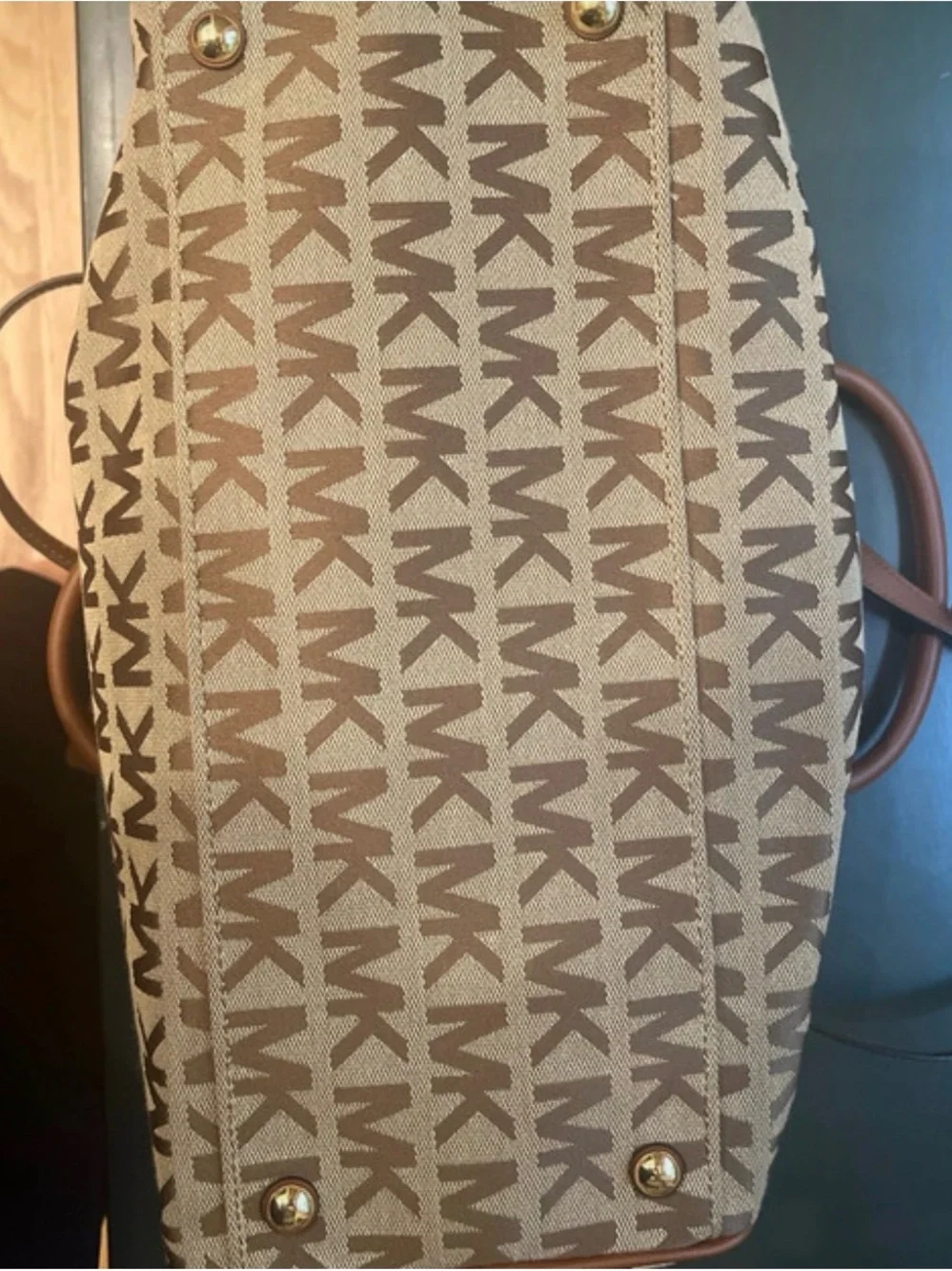 Michael Kors Brown Signature Bag